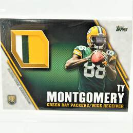 2015 Ty Montgomery Topps Rookie Patch Green Bay Packers