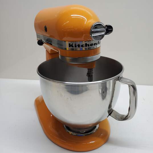 KitchenAid Stand Mixer tilt 5-Quart ksm150pstg Artisan 10-sp Tangerine  Orange 50946889832