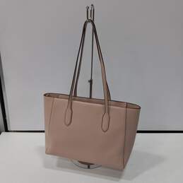 DKNY Pale Pink Pebbled Leather Tote Shoulder Bag Purse alternative image