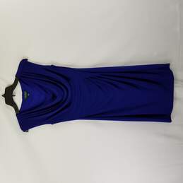 Lauren Ralph Lauren Women Sleeveless Dress Blue Size 4 S
