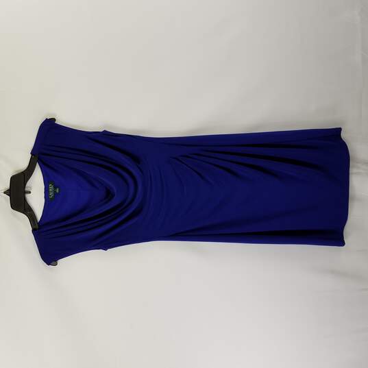 Lauren Ralph Lauren Women Sleeveless Dress Blue Size 4 S image number 1