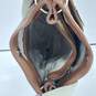 Michael Kors Light Brown Pebble Leather Cross-Body Purse Bag image number 4