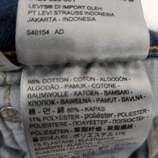 Levi's MN's 541 Dark Blue Denim Jeans Size 36 x 34 image number 3