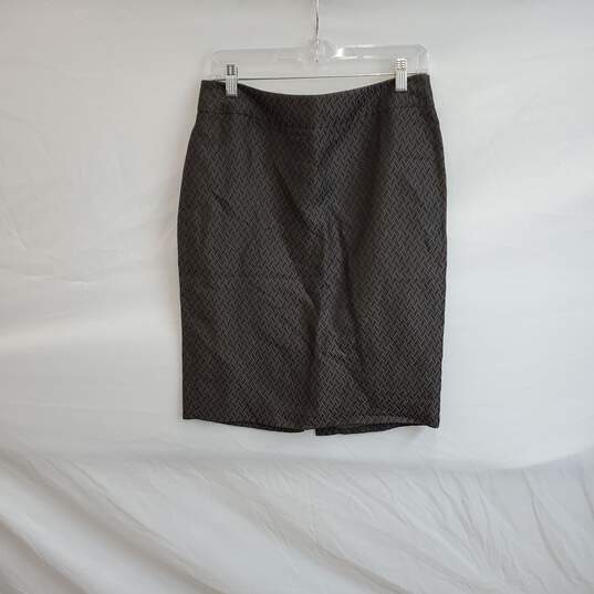 Armani Collezioni Brown Pencil Skirt WM Size 6 image number 1