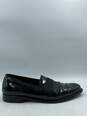 Authentic Vtg Ferragamo Black Formal Loafers M 12D image number 1