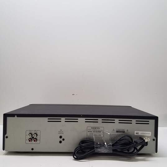 Onkyo Stereo Cassette Tape Deck TA-RW414- SOLD AS IS, FOR PARTS OR REPAIR, BROKEN image number 2