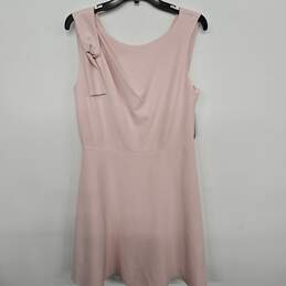 Im NYC Pink Fit & Flare Dress W Bow alternative image