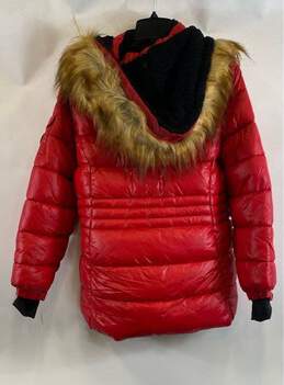 Steve Madden Women's Red Puffer Jacket- XL NWT alternative image