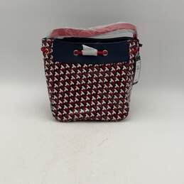 NWT Tommy Hilfiger Womens Multicolor Drawstring Inner Pocket Crossbody Bag Purse alternative image