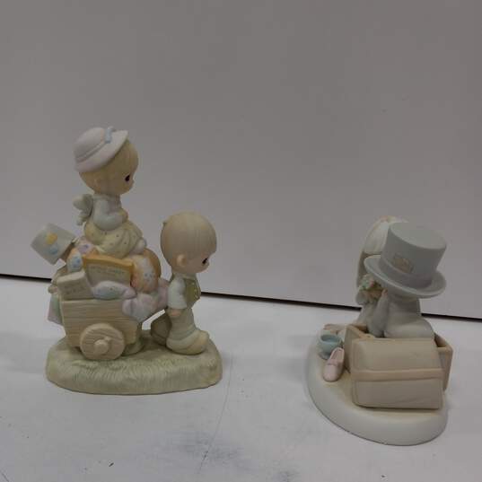 Bundle of 2 Assorted Precious Moments Porcelain Figurines IOB image number 4