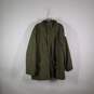 Mens Mock Neck Long Sleeve Hooded Full-Zip Windbreaker Jacket Size XL 46-48 image number 2