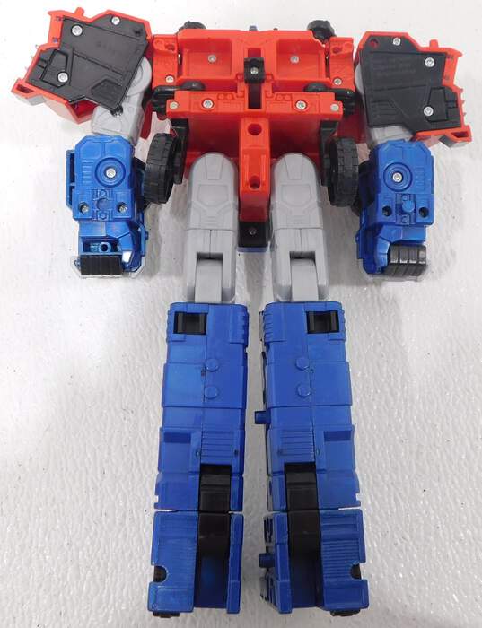 2004 Hasbro Takara Transformers Optimus Prime 10 Inch Action Figure image number 2