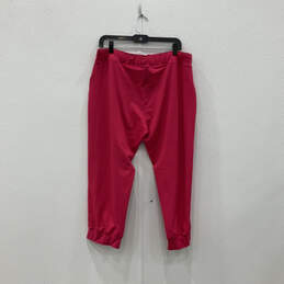 NWT Womens Pink Allseason Gear Elastic Waist Tapared Leg Jogger Pants Sz XL alternative image