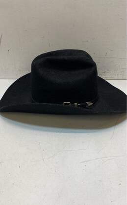 Diego's Black Western Cowboy Felt Hat - Size 10 alternative image