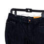 NWT Womens Blue Denim Dark Wash Natural Fit Mini Bootcut Leg Jeans Size 8P image number 3