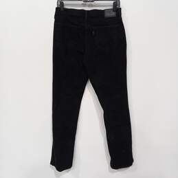 Levi's 505 Straight Black Jeans Women's Size 28 alternative image