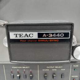 Vintage TEAC A-3440 Four Channel Reel-to-Reel Tape Deck alternative image
