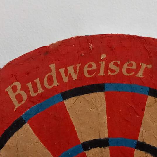 Vintage Budweiser 18 Inch Dartboard image number 2