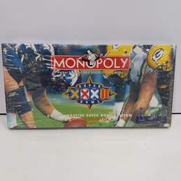 Parker Brothers Monopoly Superbowl Edition NIB