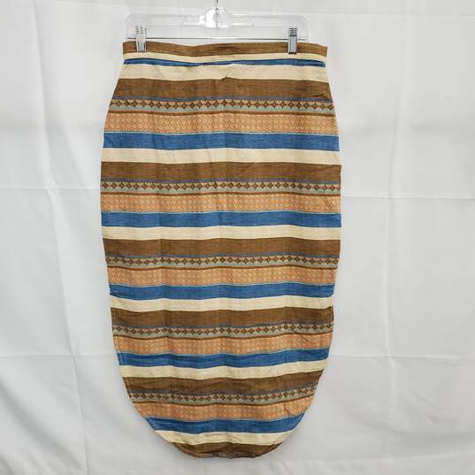 NWT Kavu WM's 100% Cotton Von Multi-Colored Lafei Nier Skirt Size S image number 2