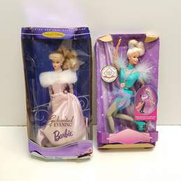 Mattel Barbie Bundle Lot of 2 Dolls Enchanted Olympics NRFB