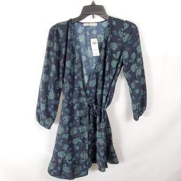 Abercrombie & Finch Women Blue Dress Sz XS nwt