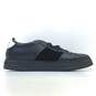 Giorgio Armani Emporio Black Leather Low Sneakers Men's Size 11 M image number 1