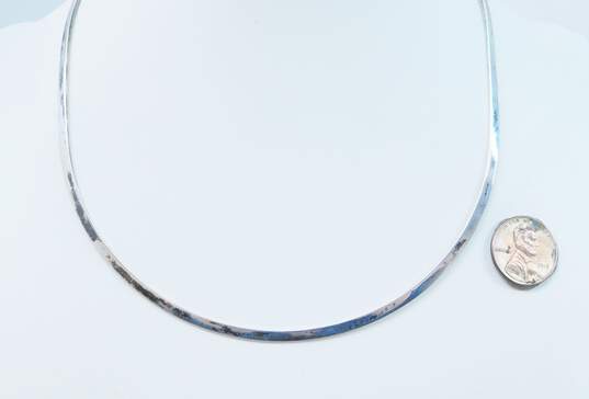 Artisan 925 Torque Collar Necklace 12.6g image number 4
