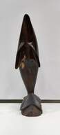 Vintage Wooden Dolphin Statue image number 3