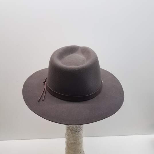 Conner Wool Fedora Hat Size Medium Grey image number 2