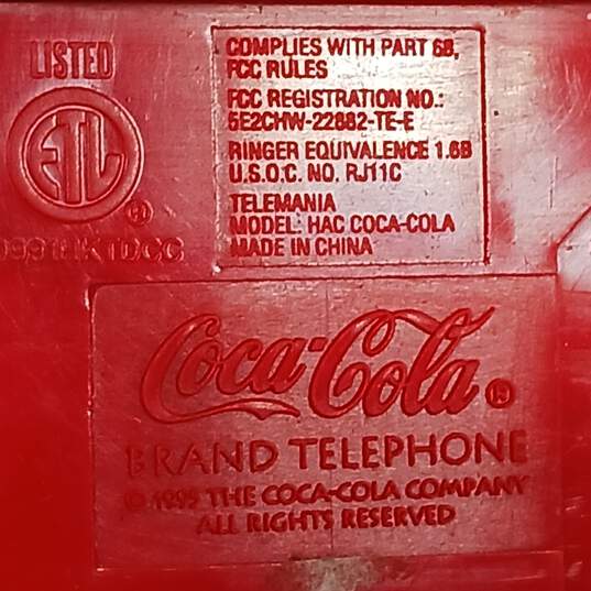 Vintage Coca-Cola Landline Phone image number 3