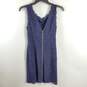 Adrianna Papell Women Navy Blue Lace Dress Sz 6 image number 2