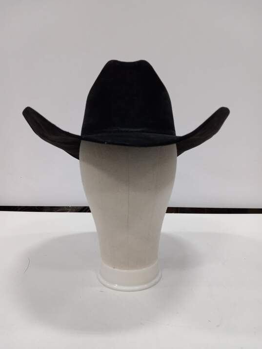 Western Express Men's Black Cowboy Hat Size S image number 1