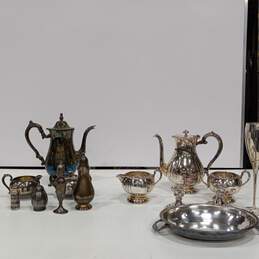 Silver Plated Teapots & Accessories 15pc Lot