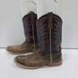 Ariat Women's Brown Leather Cowboy Boots Size 4 image number 2