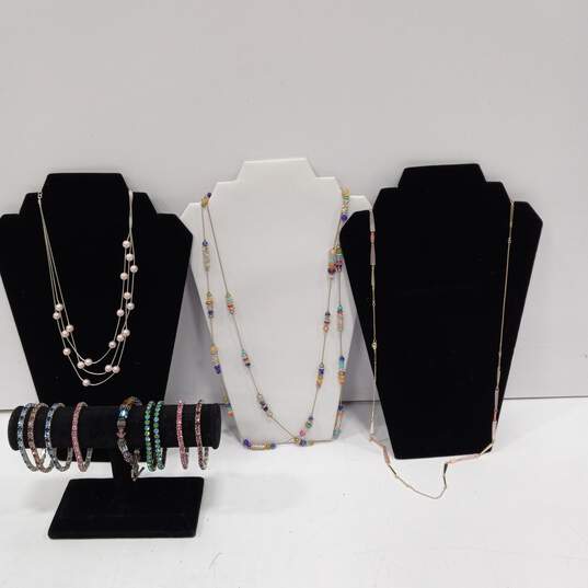 Vibrant Colorful Costume Jewelry Bundle image number 1