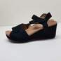 VIONIC Women's Hoola Astrid II Joy-Per's Wedge Heel Sandals Black Suede Size 11 image number 3