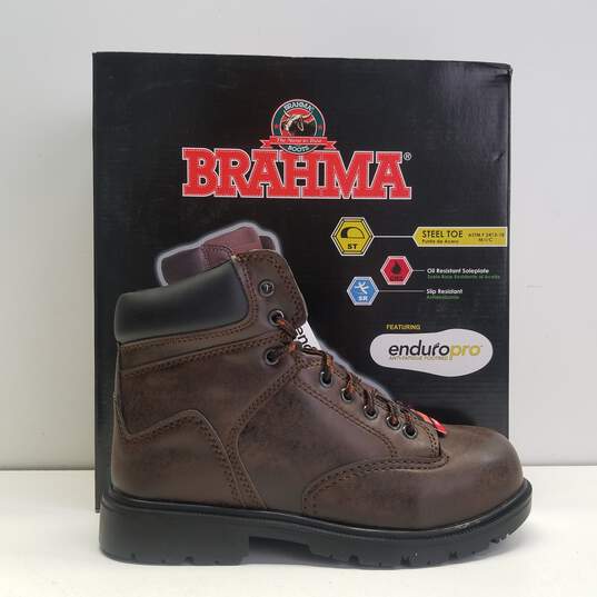 Brahma 28800794 S19 Men's Boot Brown Size 5.5 image number 1