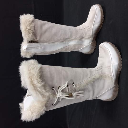 Sporto Beige Winter Snow Boots Women's Size 5 image number 1