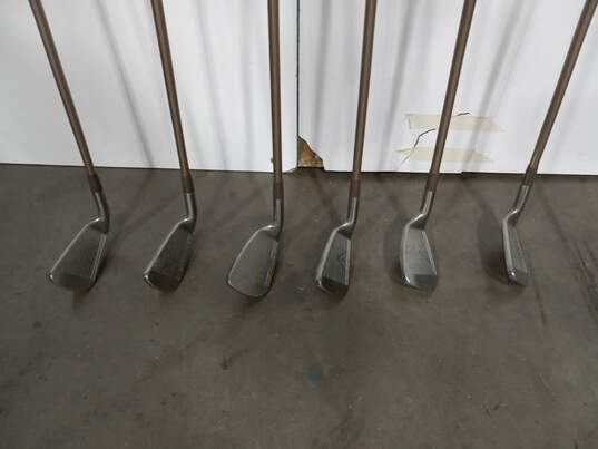 Set of 6 Mizuno Golf Club Irons image number 2