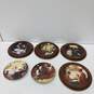 6pc. Set of  Knowles Norman Rockwell Plates image number 1