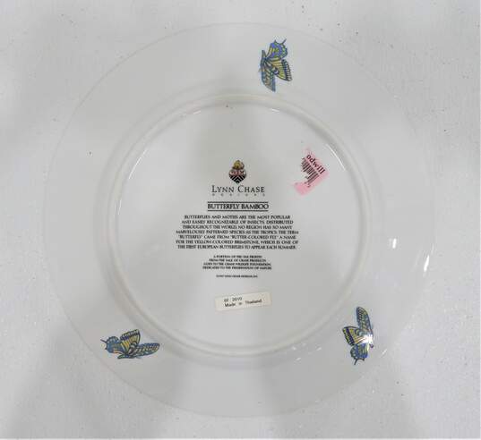 Butterfly Bamboo Set By Lynn Chase 12 Inch Service Plate image number 2
