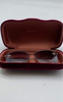 Gucci Silver Sunglasses - Size One Size