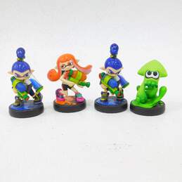 4 Nintendo Amiibo Splatoon Squids