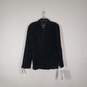 NWT Womens Leather Long Sleeve Collared Shirt Jacket Size Large image number 1