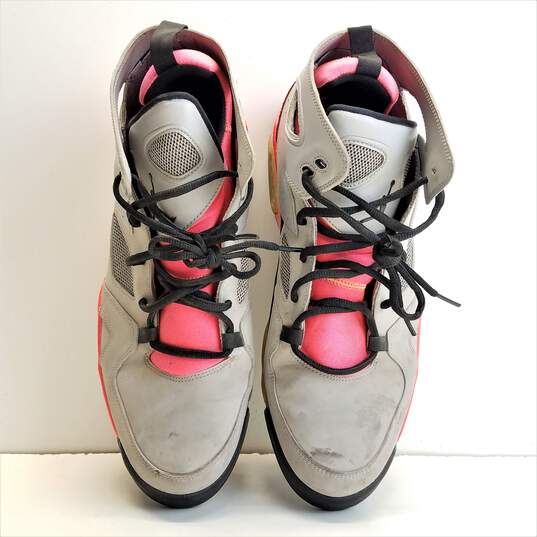 Nike Men's Jordan Flight Club 91 'Metallic Silver Crimson' Size 13--Authenticated image number 7