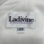 Ladivine by Cinderella Divine White Formal Dress - Size 22 image number 5