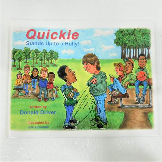 Two Donald Driver Signed Quickie Children's Books image number 2