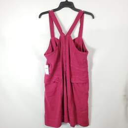 Anthropologie Women Pink Overal Dress Sz 16W Nwt alternative image