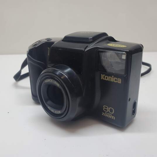 Konica Z Up 80 Super Zoom 35mm Film Point and Shoot Camera For Parts/Repair image number 5